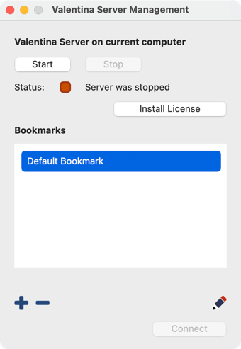 Stop Valentina Server